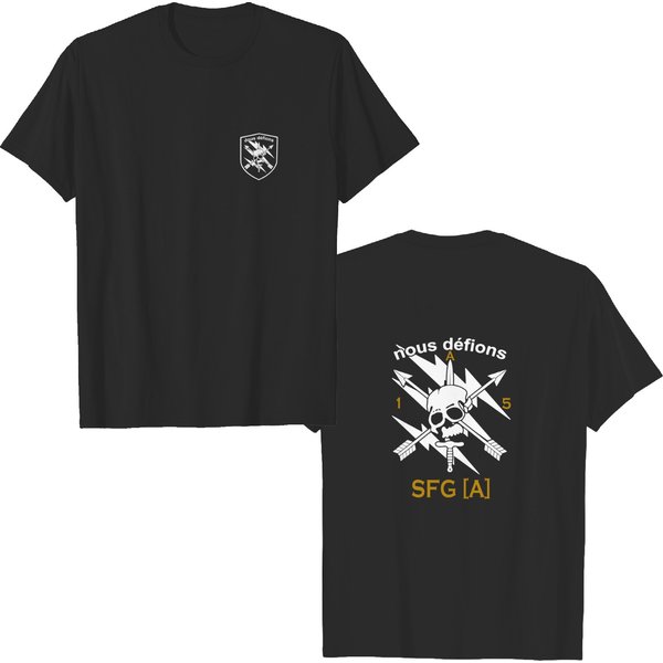 New 5Th Special Forces Group Sfg(A) Nous Defions Double Sided Tshirt-image