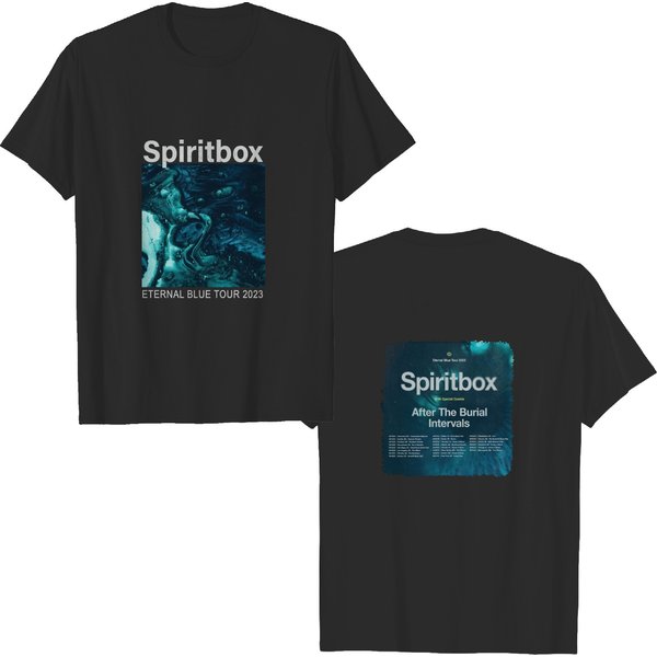 Spiritbox Eternal Blue Tour 2023 2 Sides Shirt,Spiritbox Shirt,Eternal Blue Album,Vintage Music T-Shirt-image