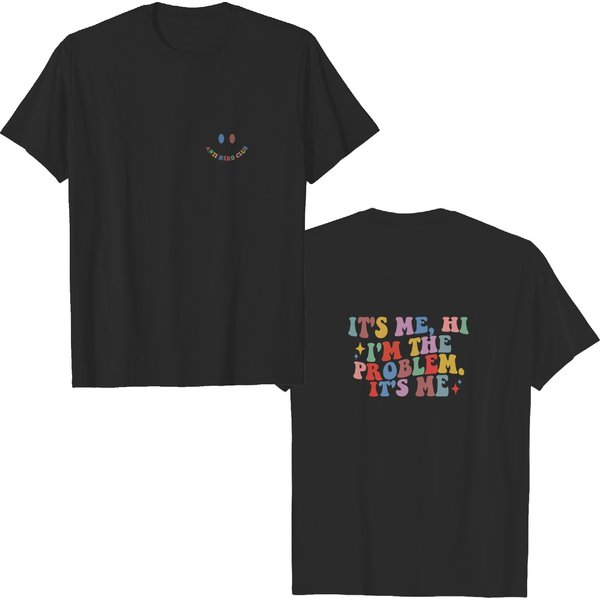 It's Me Hi I'm The Problem It's Me Double Sided T Shirts, Midnights Album Double Sided T Shirts-image