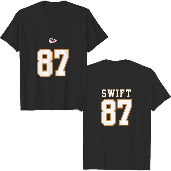 Double Side Swift And Kelce Double Sided T-Shirts-image