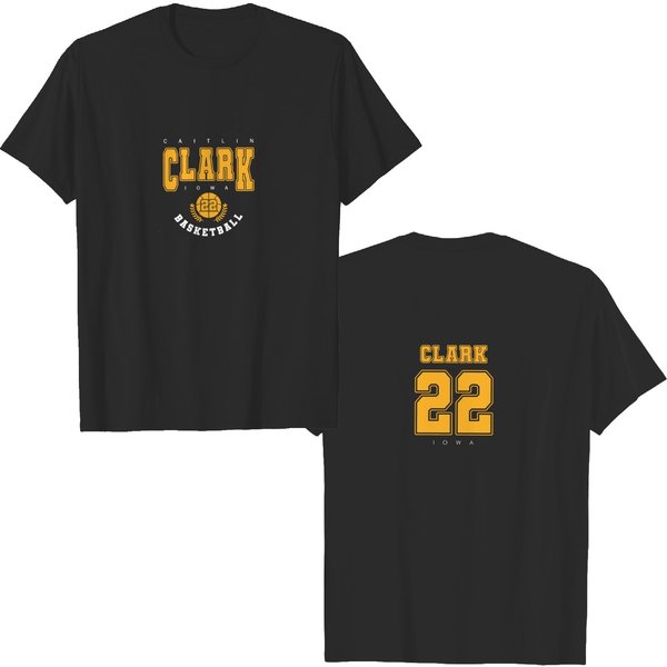 American Basketball Double Sided T Shirts, Caitlin Clark Basketball Double Sided T Shirts-image
