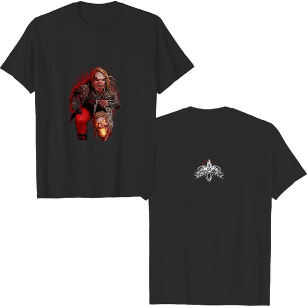 Bray Wyatt The Fiend Lantern Black T-Shirt-image