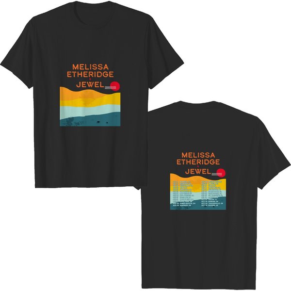 Melissa Etheridge And Jewel North American Tour 2024 T-Shirt-image