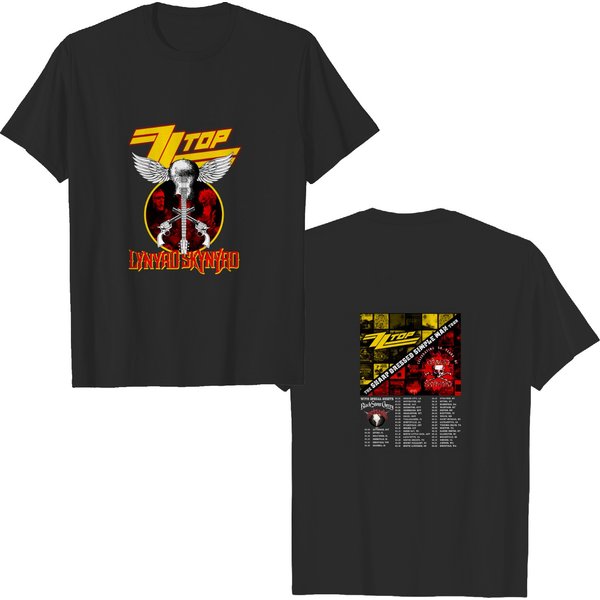 Zz Top 2024 Tour Lynyrd Skynyrd T-Shirt-image