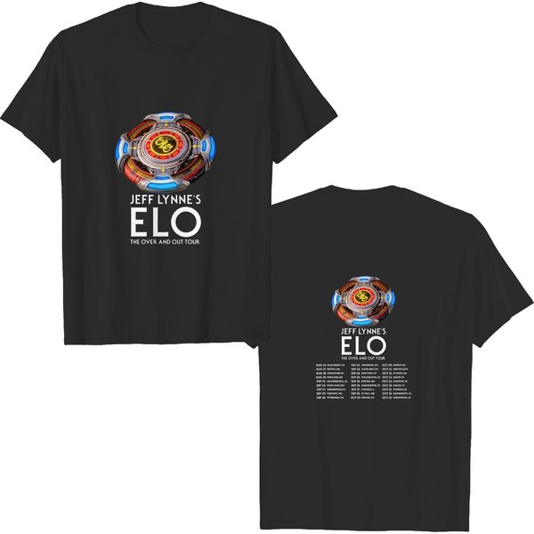 New Jeff Lynne Tour 2024 Elo Double Sided Double Sided T Shirts-image