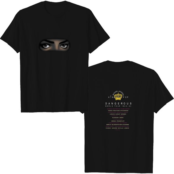 Michael Jackson Dangerous World Tour 1992-93 Unisex T-Shirt-image