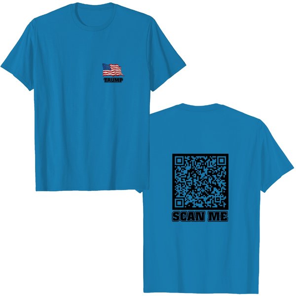 Trump Dance Qr Shirt, Trump Dancing Qr Code Unisex Tee-image