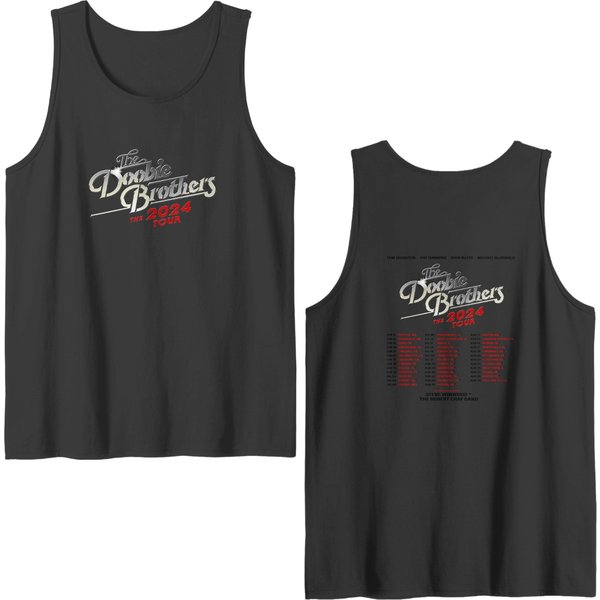 The Doobie Brothers The 2024 Tour Double Sided Tank Tops-image