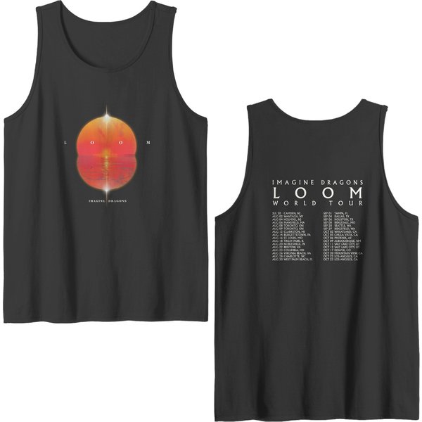 Imagine Dragons - Loom Tour 2024 Unisex Double Sided Tank Tops-image