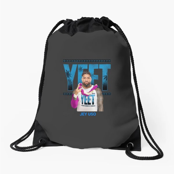 Jey Uso Yeet Drawstring Bags