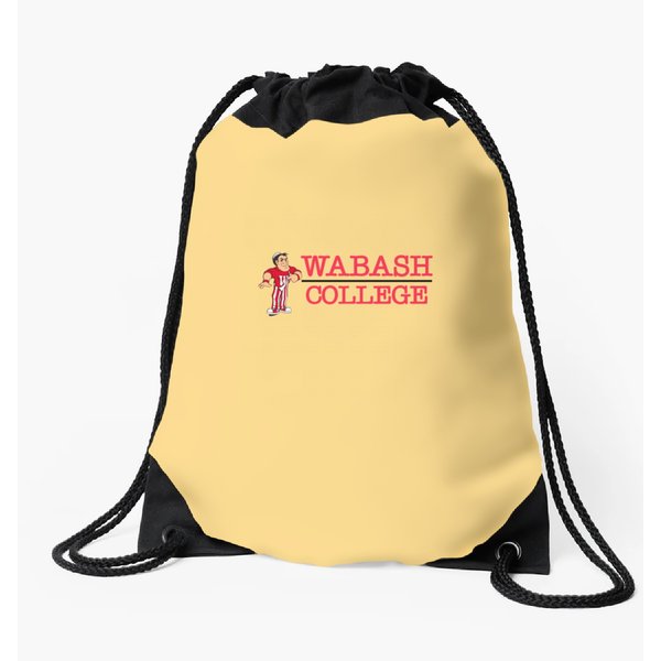 Wabash College Drawstring Bags-image