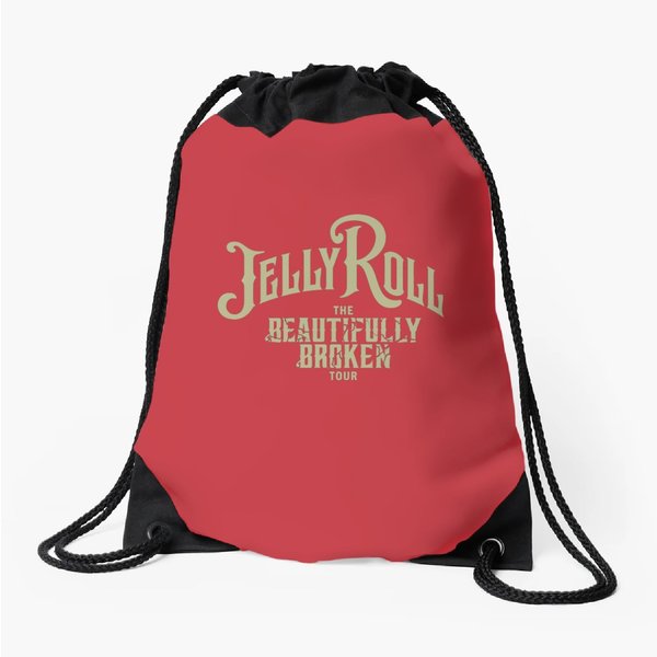Jelly Roll Drawstring Bags