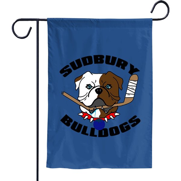 Shoresy Sudbury Bulldogs Cap Garden Flags-image