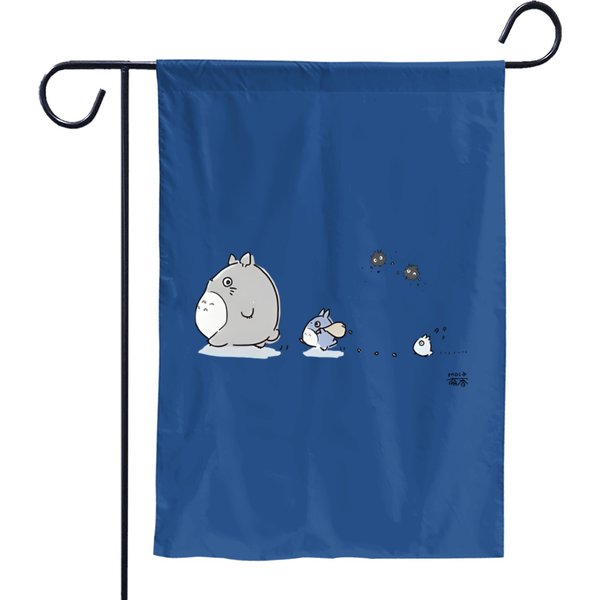My Neighbor Totoro, Totoro Garden Flags, Studio Ghibli Garden Flags
