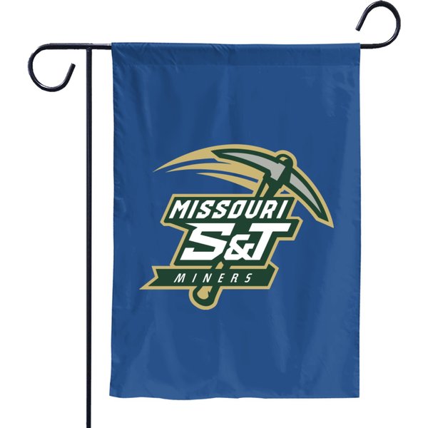Missouri University Of Science And Technology Miners Garden Flags-image