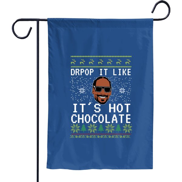 Christmas Funny, Snoop Dogg Christmas Garden Flags
