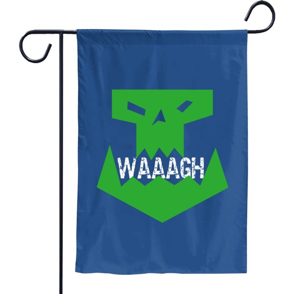 Warhammer 40K - Ork Teef Eating Waaagh Garden Flags-image