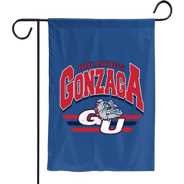 Vintage Gonzaga Bulldogs University Crewneck Garden Flags, Crewneck Garden Flags