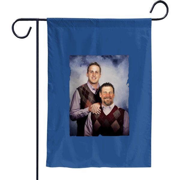 Garden Flags - Jared Goff Dan Campbell Football Fan