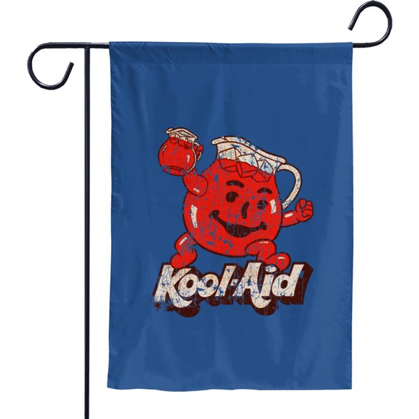 Kool-Aid Man 1974 Vintage Cartoons Garden Flags-image