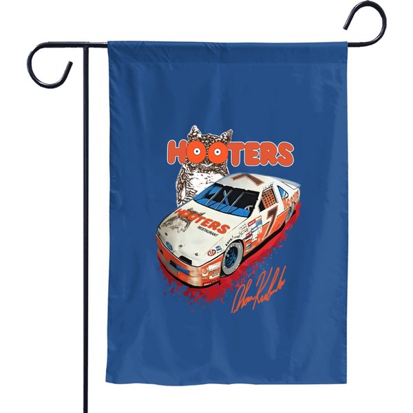 Alan Kulwicki Hooters Racing Garden Flags-image