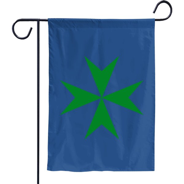Saint Lazarus Cross Garden Flags-image