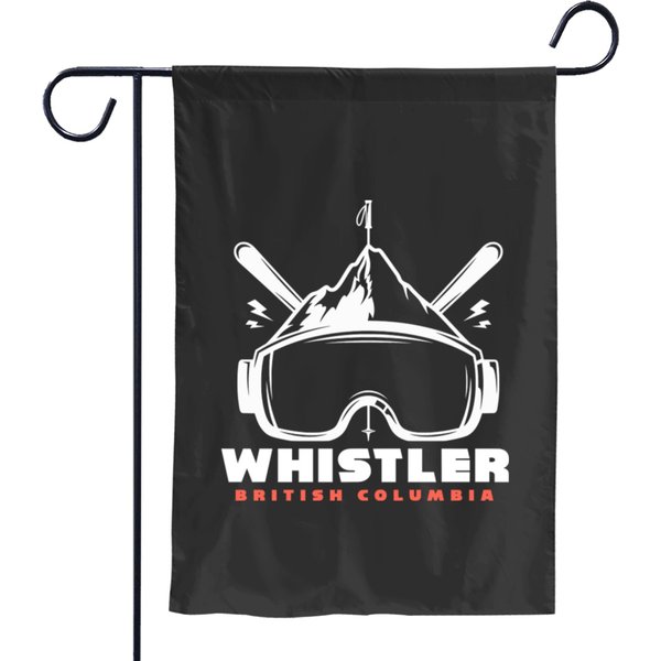 Whistler Skiing Canada Souvenir - Whistler - Garden Flags