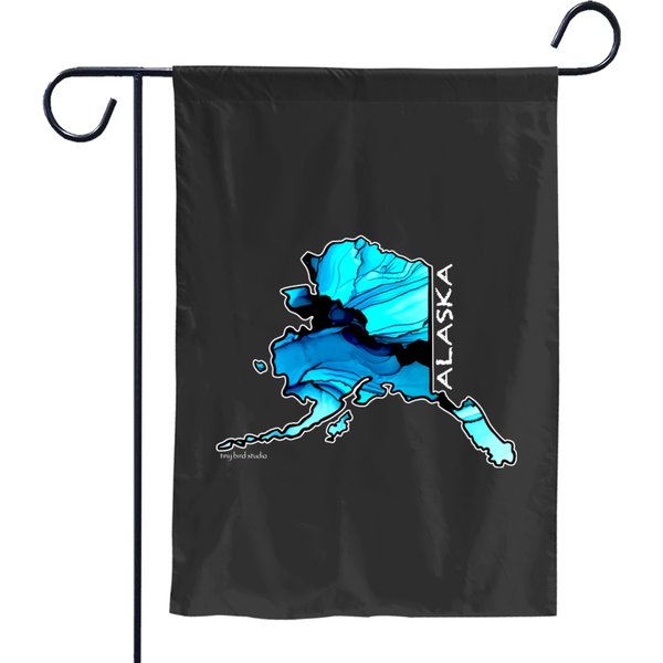 Blue Alaska - Alaska - Garden Flags