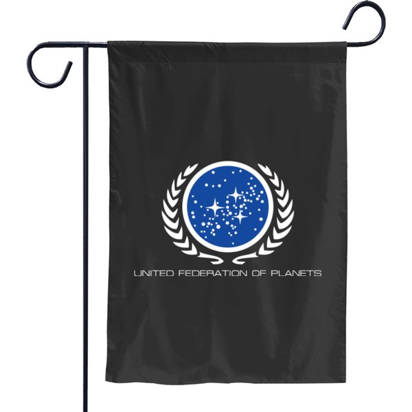 United Federation Of Planets Logo Garden Flags-image