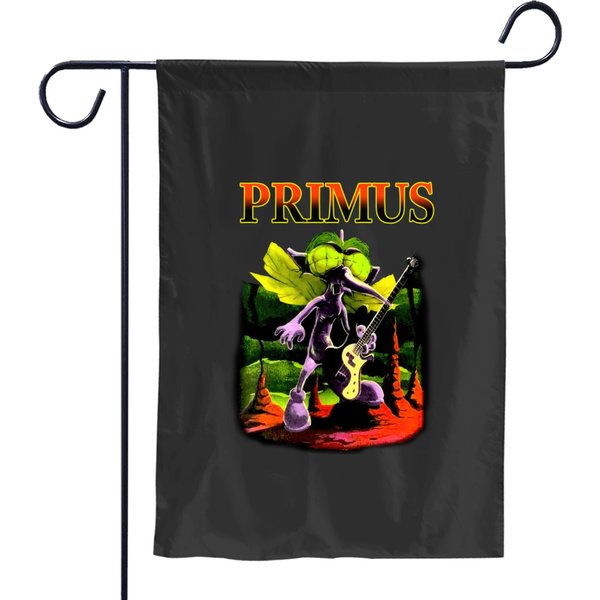 Vintage Primus Band Album Men Garden Flags