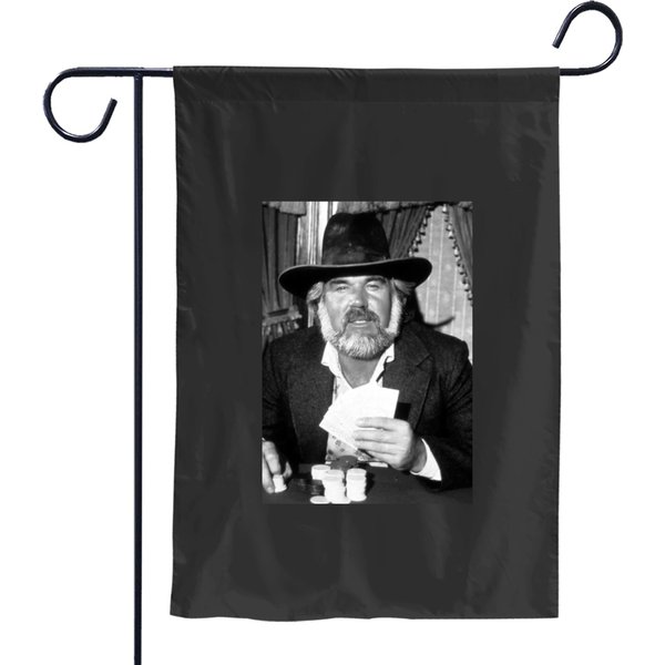 Kenny Rogers Gambler Garden Flags