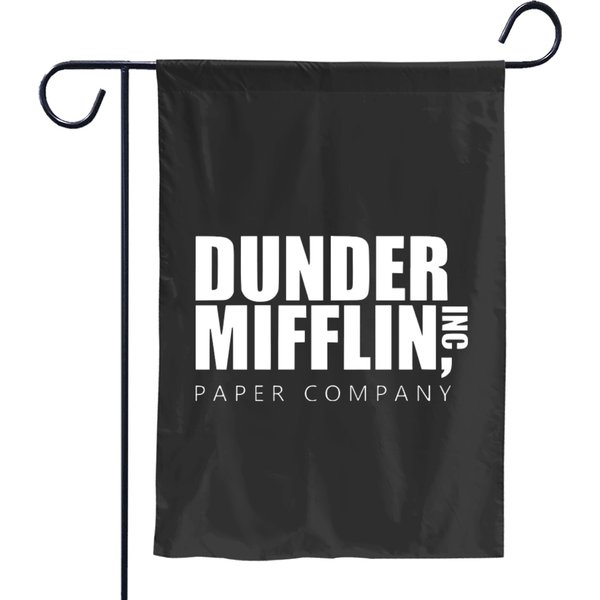 Dunder Mifflin, Inc. | Classic Garden Flags