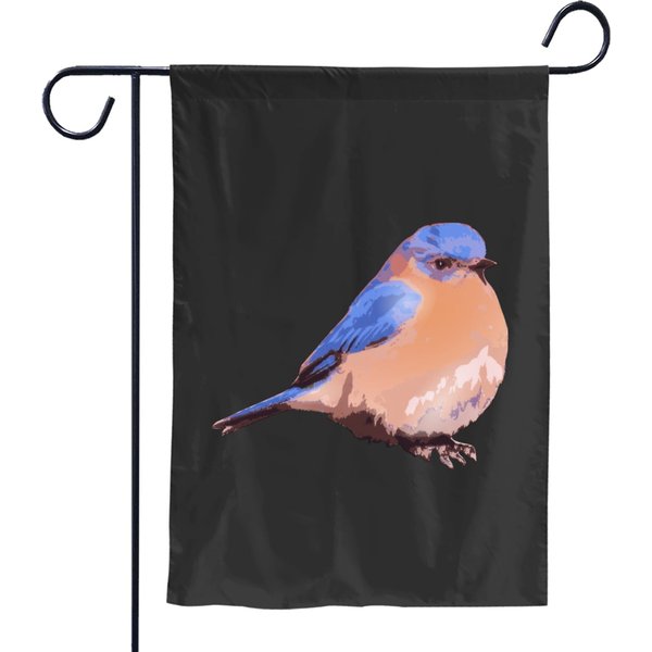 Eastern Bluebird Garden Flags