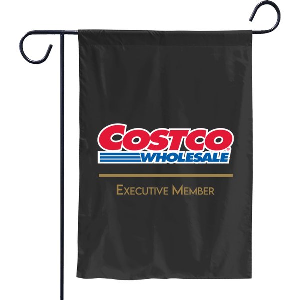 Glitter Costco Executive Member Garden Flags