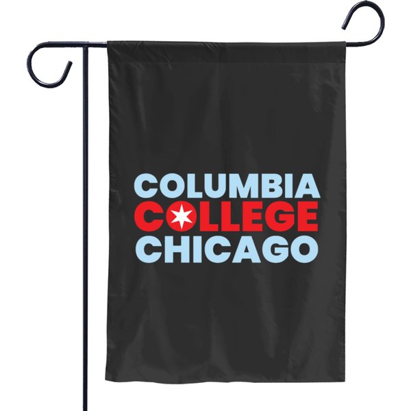 Columbia College Chicago Flag Logo Garden Flags