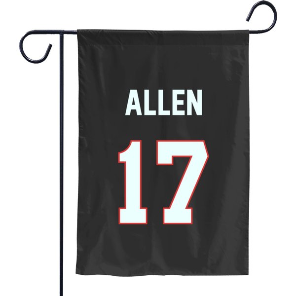 Josh Allen Qb - Josh Allen - Garden Flags-image