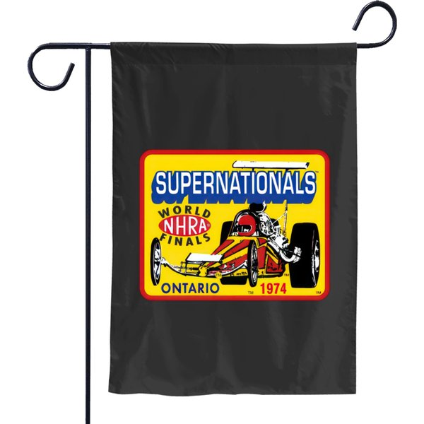Nhra 1974 Supernationals Garden Flags-image