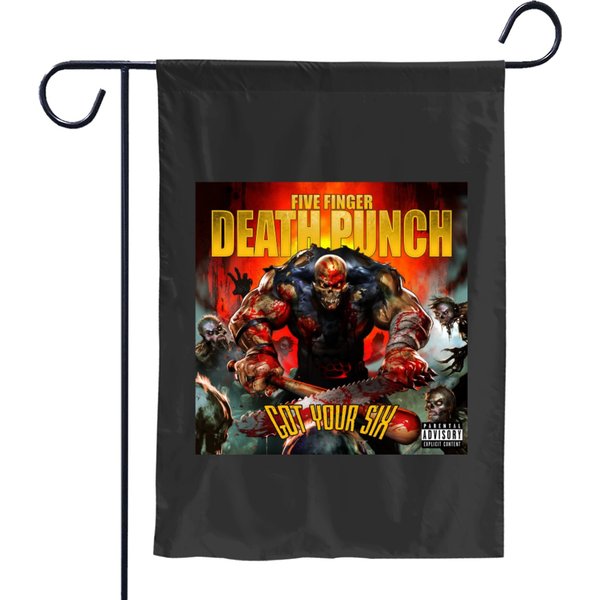 Five Finger Death Punch Garden Flags-image