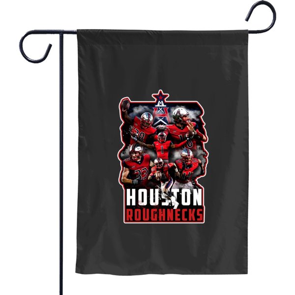 Houston Roughnecks Garden Flags-image