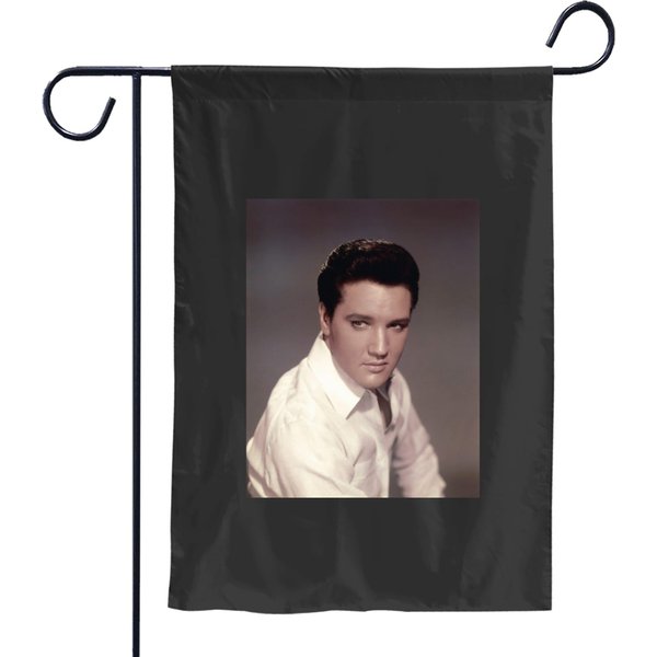 Elvis Presley Portrait, Elvis Garden Flags