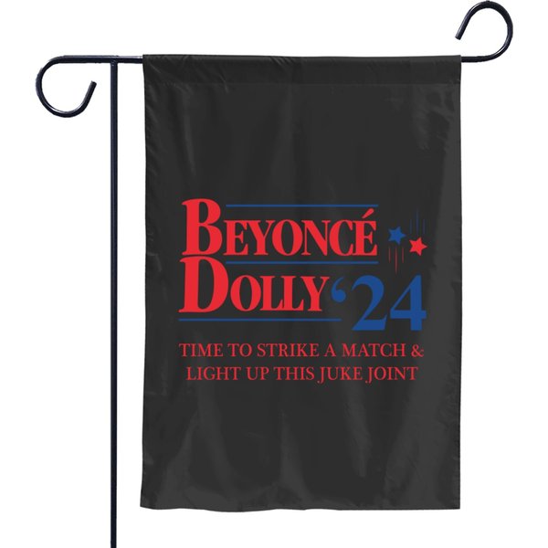 Beyonce Dolly '24 Beyonce Cowboy Carter Garden Flags, Cowboy Carter Garden Flags
