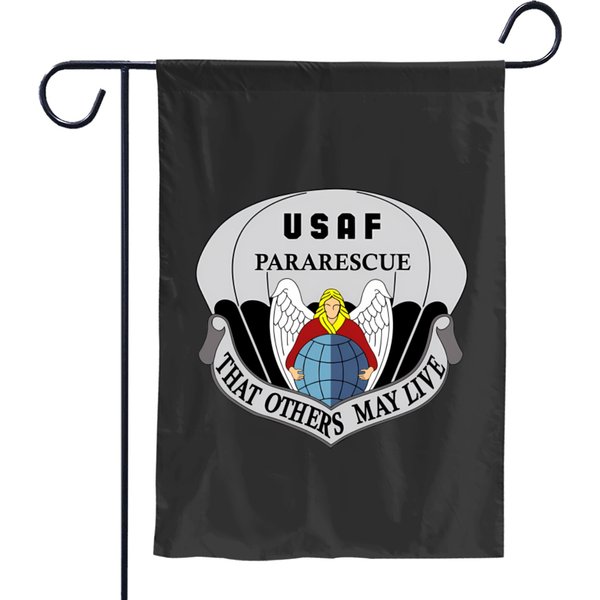 Us Airforce Pararescue Logo Garden Flags