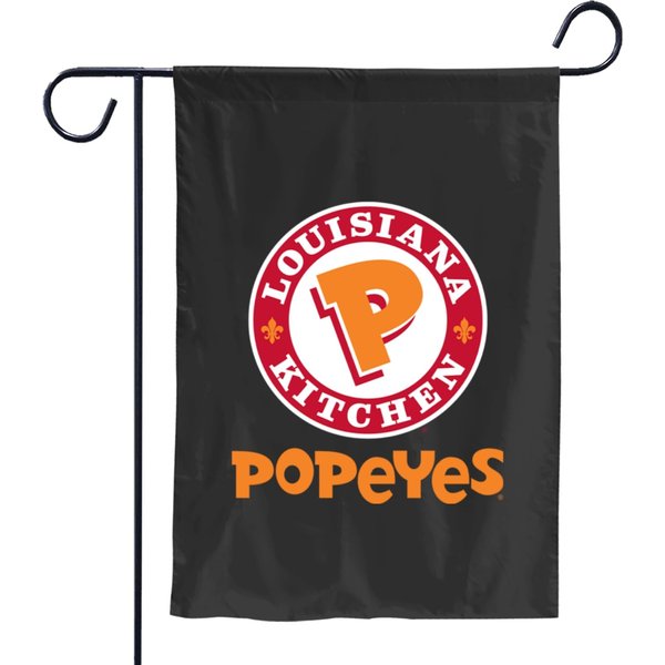 Popeyes Resto Logo Garden Flags-image