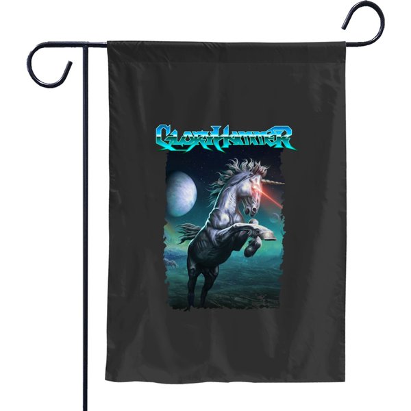 Gloryhammer - Galactic Unicorn Garden Flags