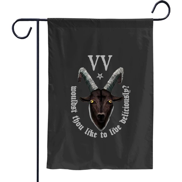 Black Phillip - Black Phillip - Garden Flags-image