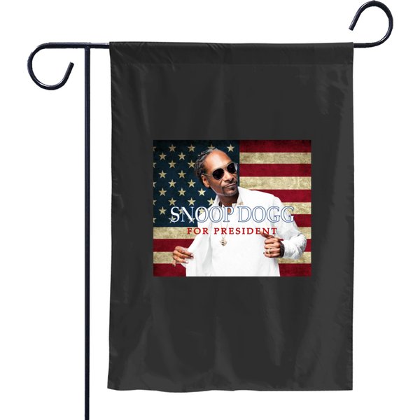 Snoop Dogg For President 2024 Garden Flags-image