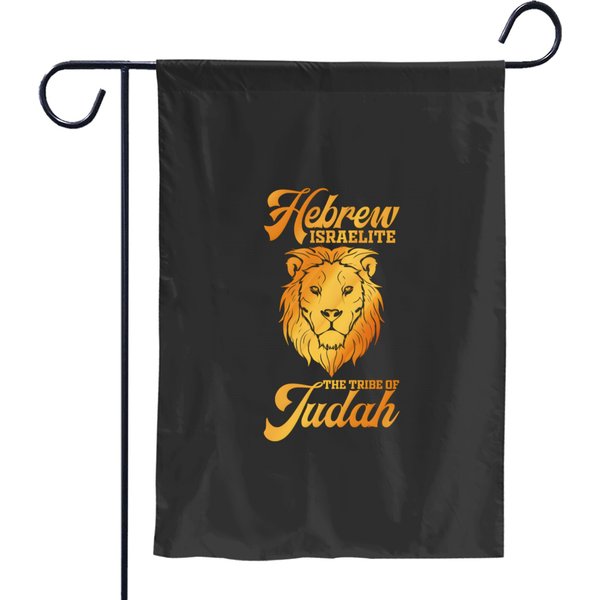 Hebrew Israelite Tribe Of Judah - Hebrew Israelite - Garden Flags-image