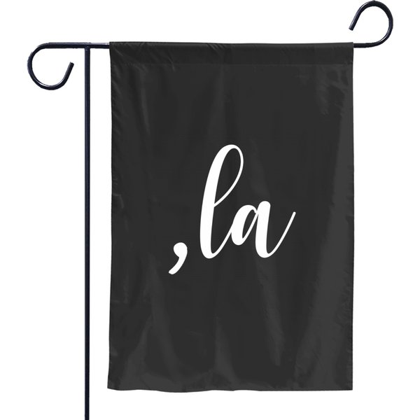 Kamala Harris Comma La Garden Flags-image