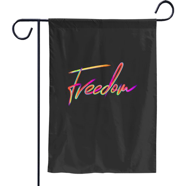 Freedom Freedom Garden Flags