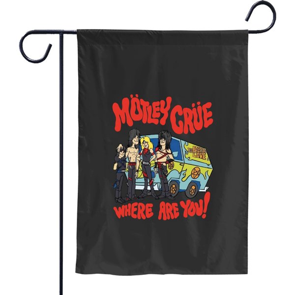Motley-Crue Garden Flags-image